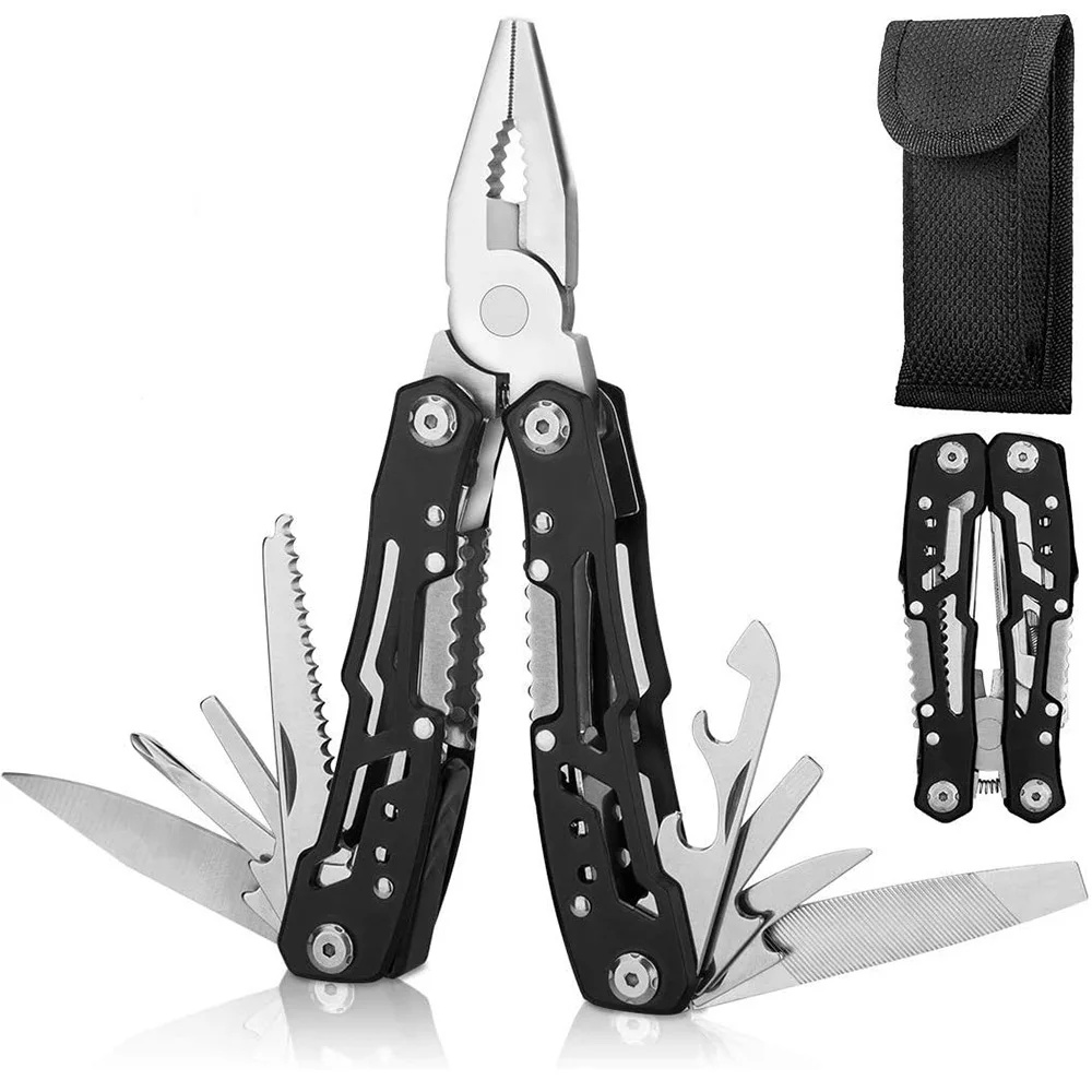 Hunting Knife Outdoor - Folding Multi-tool Pocket Knife Pliers Mini
