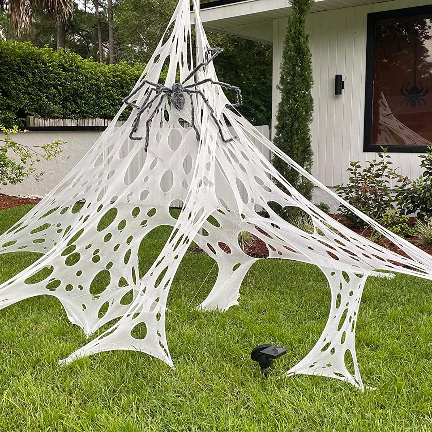 Outdoor Hunting House - 2 Packs Spider Webs Halloween Decorations