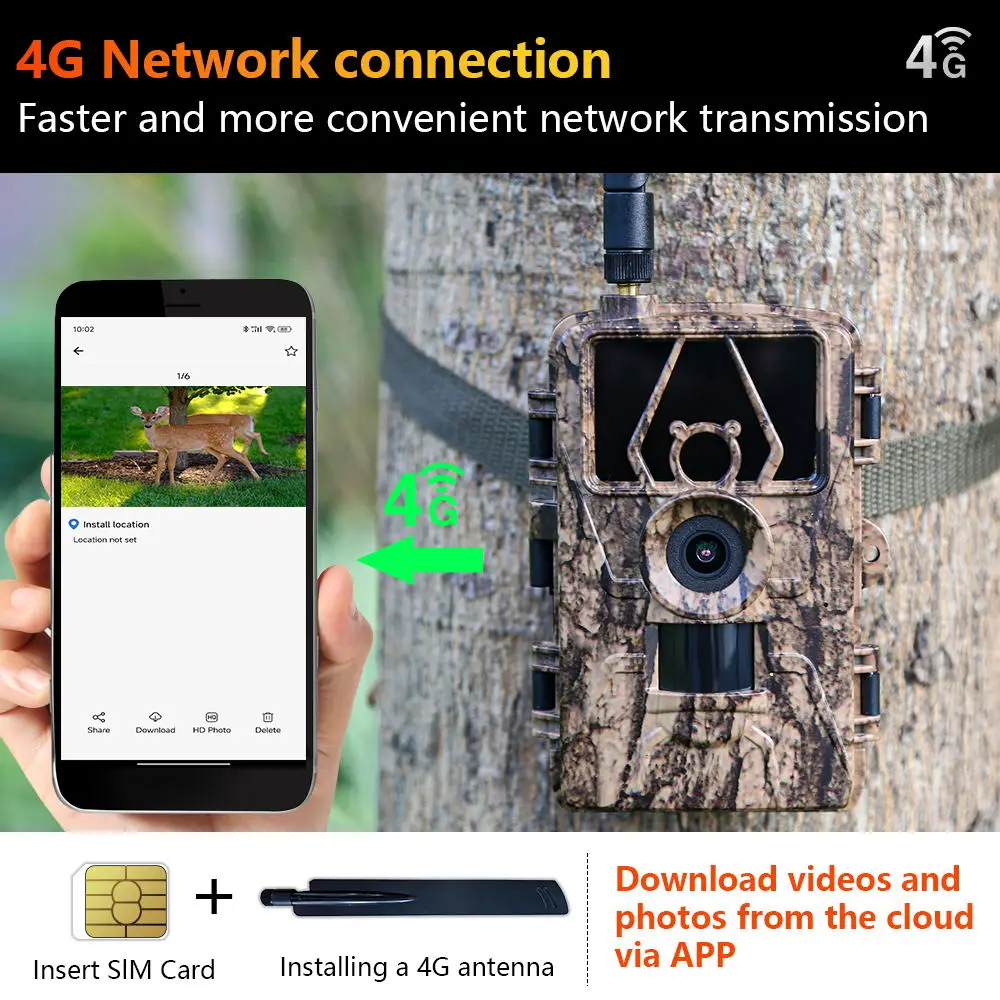 Outdoor Hunting House - Pr801 4G Network Observation Hunting Camera