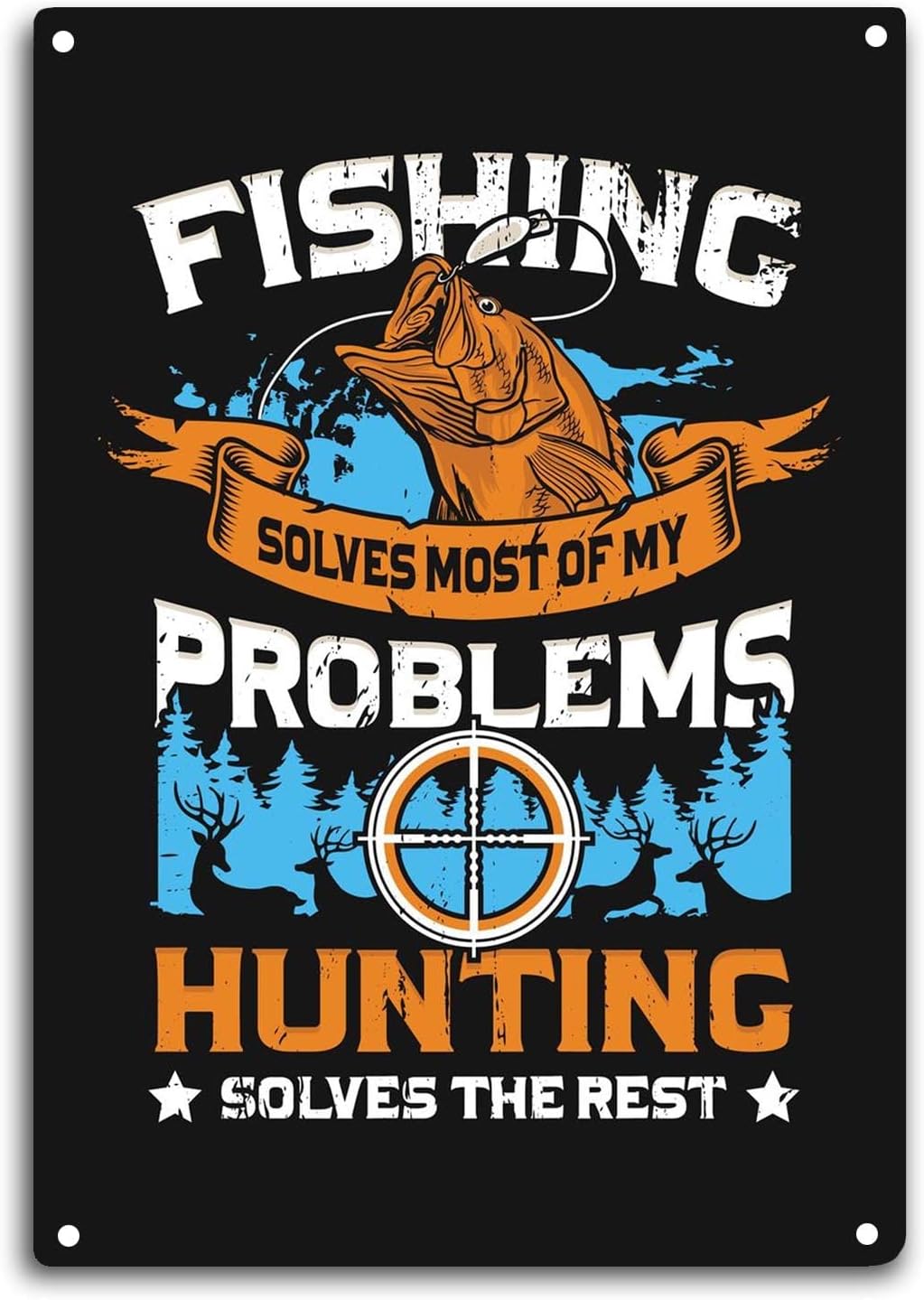 Outdoor Hunting House - Fishing Solves Most of My Problems