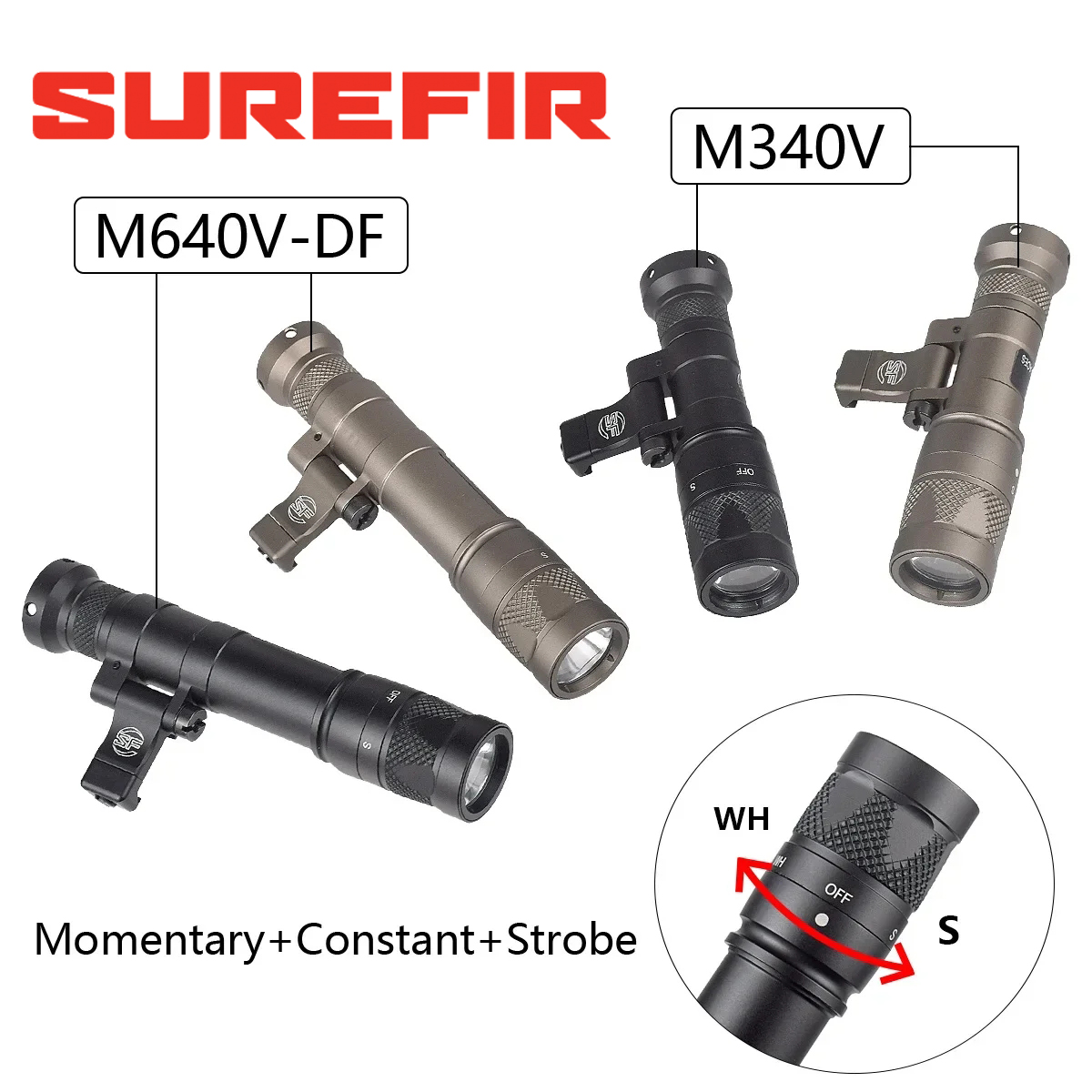 Hunting And Outdoor Shop - Surefir M600 M340 DF M640 SF