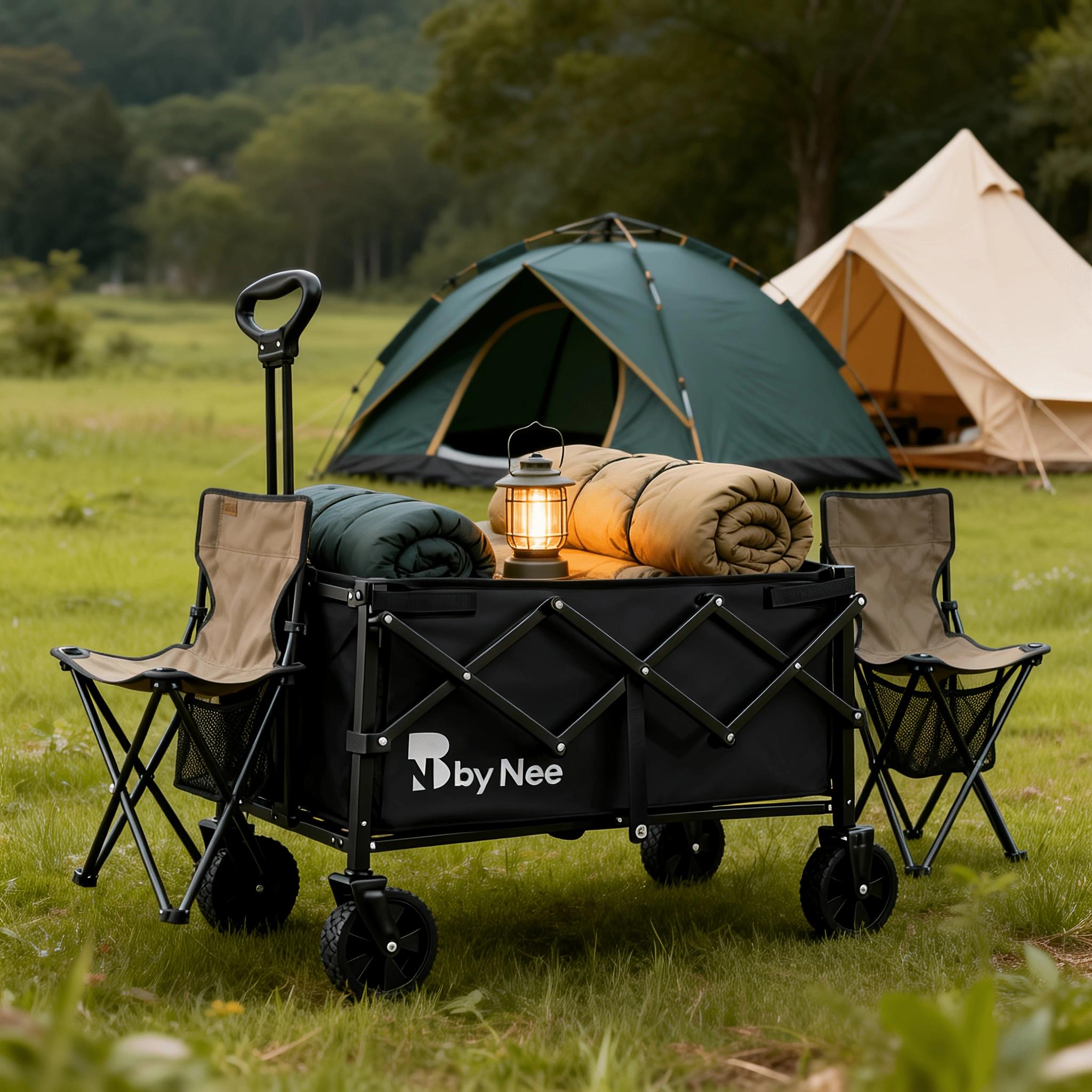 Hunting And Outdoor Shop - Heavy Duty Foldable Wagon Cart Collapsible