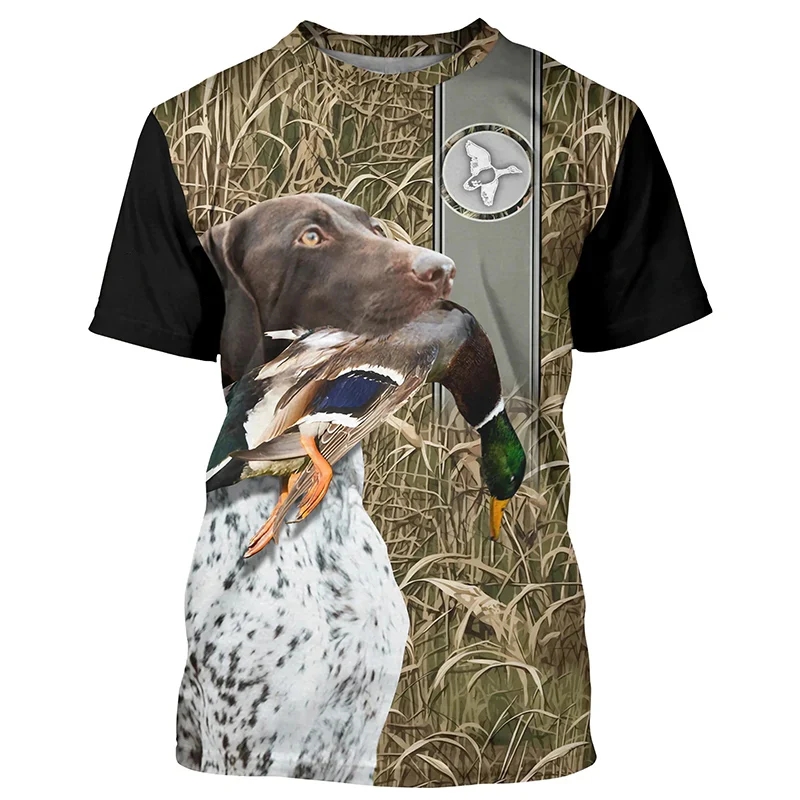 Hunting And Outdoor Shop - Hunting Camouflage Duck men's short sleeve