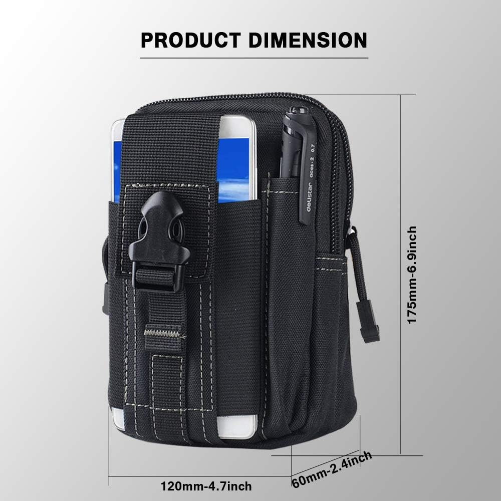 Tactical Molle Belt Pouch Mili - đánh giá và giá Outdoor Hunting Bag