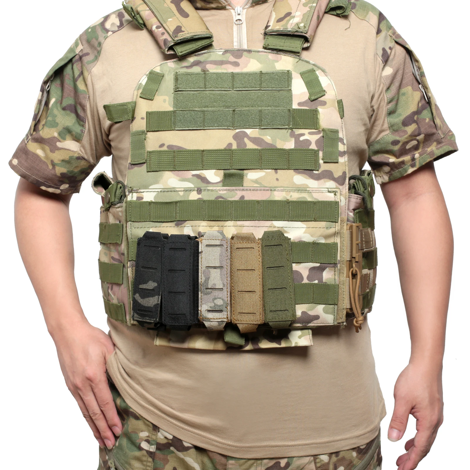 Molle 9mm Magazine Pouch Singl - đánh giá và giá Hunting Knife Outdoor