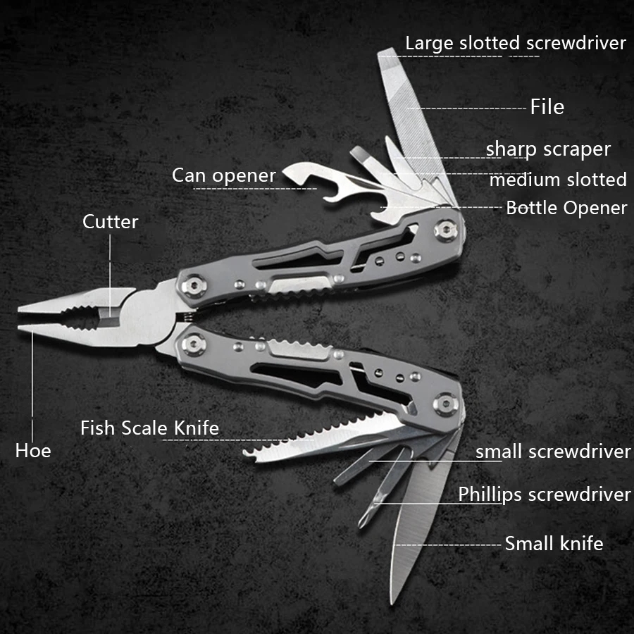 Folding Multi-tool Pocket Knif - đánh giá và giá Hunting Knife Outdoor