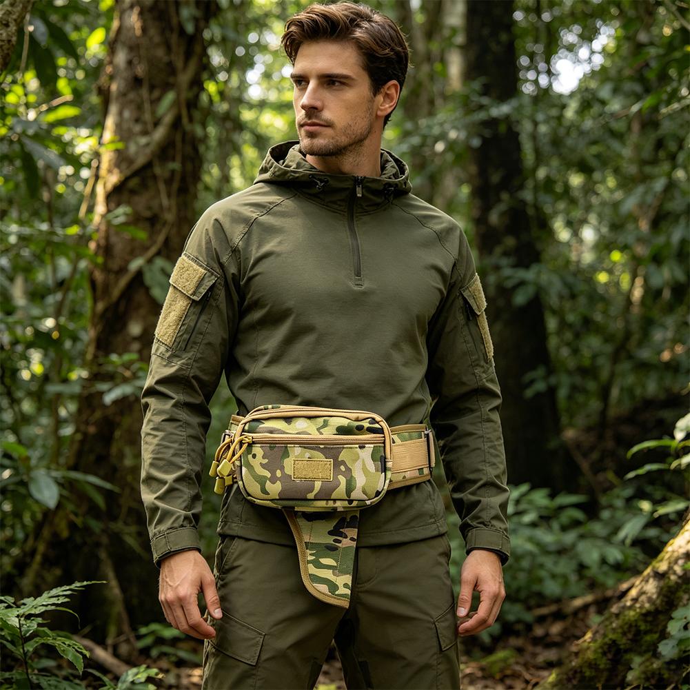 Camo Waterproof Tactical Waist - đánh giá và giá Outdoor Hunting Bag