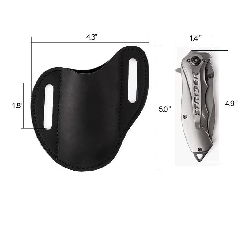 Genuine Leather Case For Foldi - đánh giá và giá Hunting Knife Outdoor