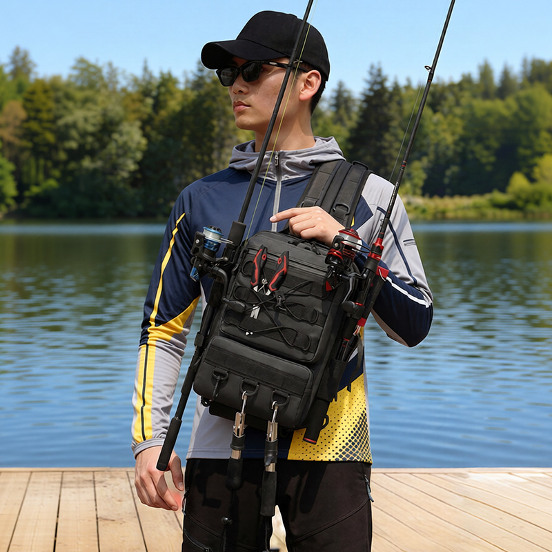 Fishing Tackle Backpack Storag - đánh giá và giá Outdoor Hunting Gear Storage