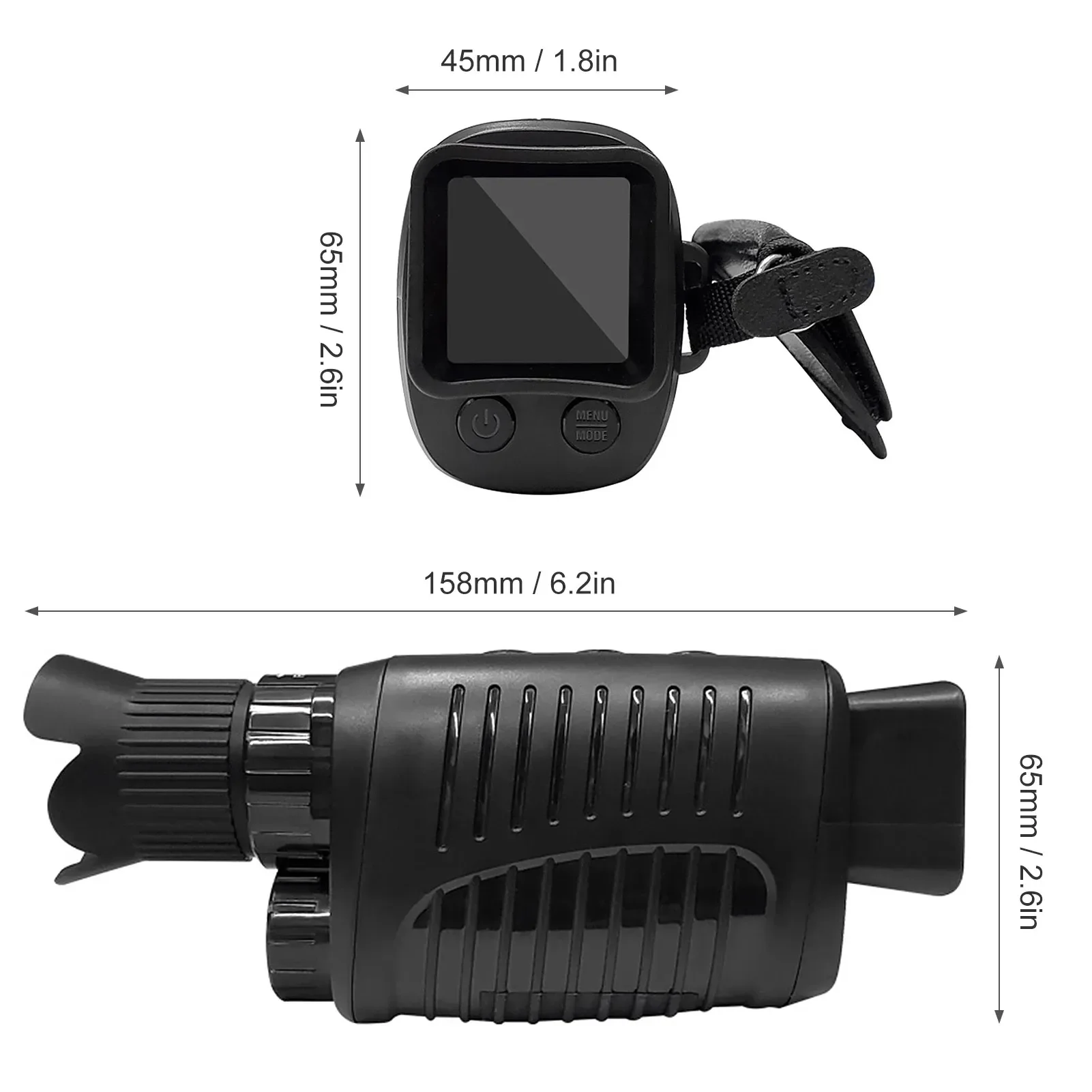 1080P Monoculars Hunting Teles - đánh giá và giá Outdoor Hunting Video Camera