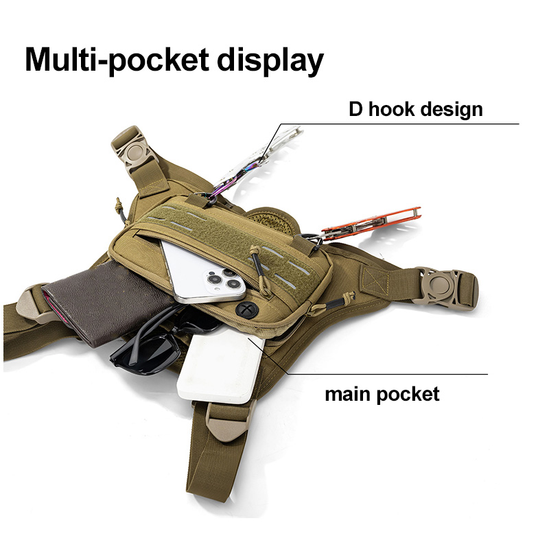 Tactical Front Chest Rig Bag V - đánh giá và giá Outdoor Hunting Bag