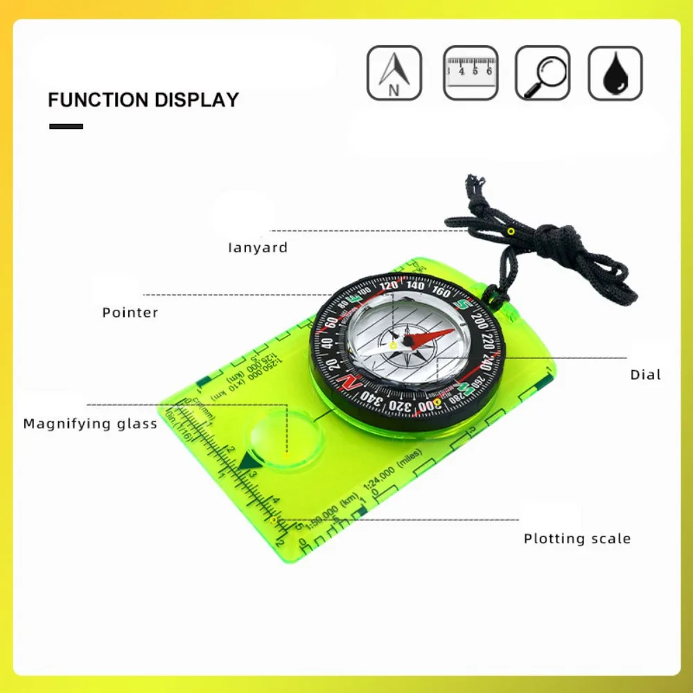 Waterproof Orienteering Compas - đánh giá và giá Outdoor Hunting Guide