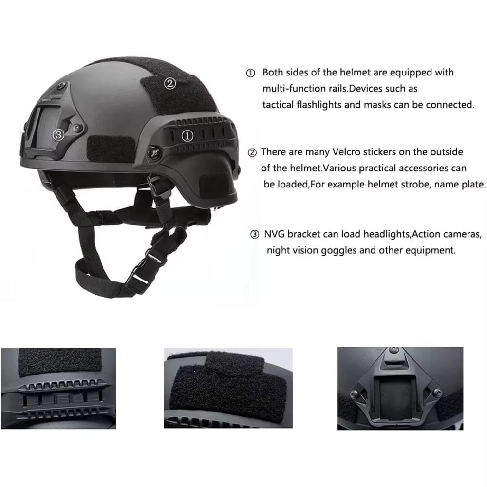 MICH Airsoft Helmet & Half Fac - đánh giá và giá Outdoor Hunting Guide