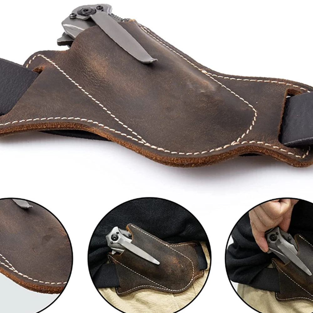 Sheath Holster Pocket Hunt Lea - đánh giá và giá Hunting Knife Outdoor