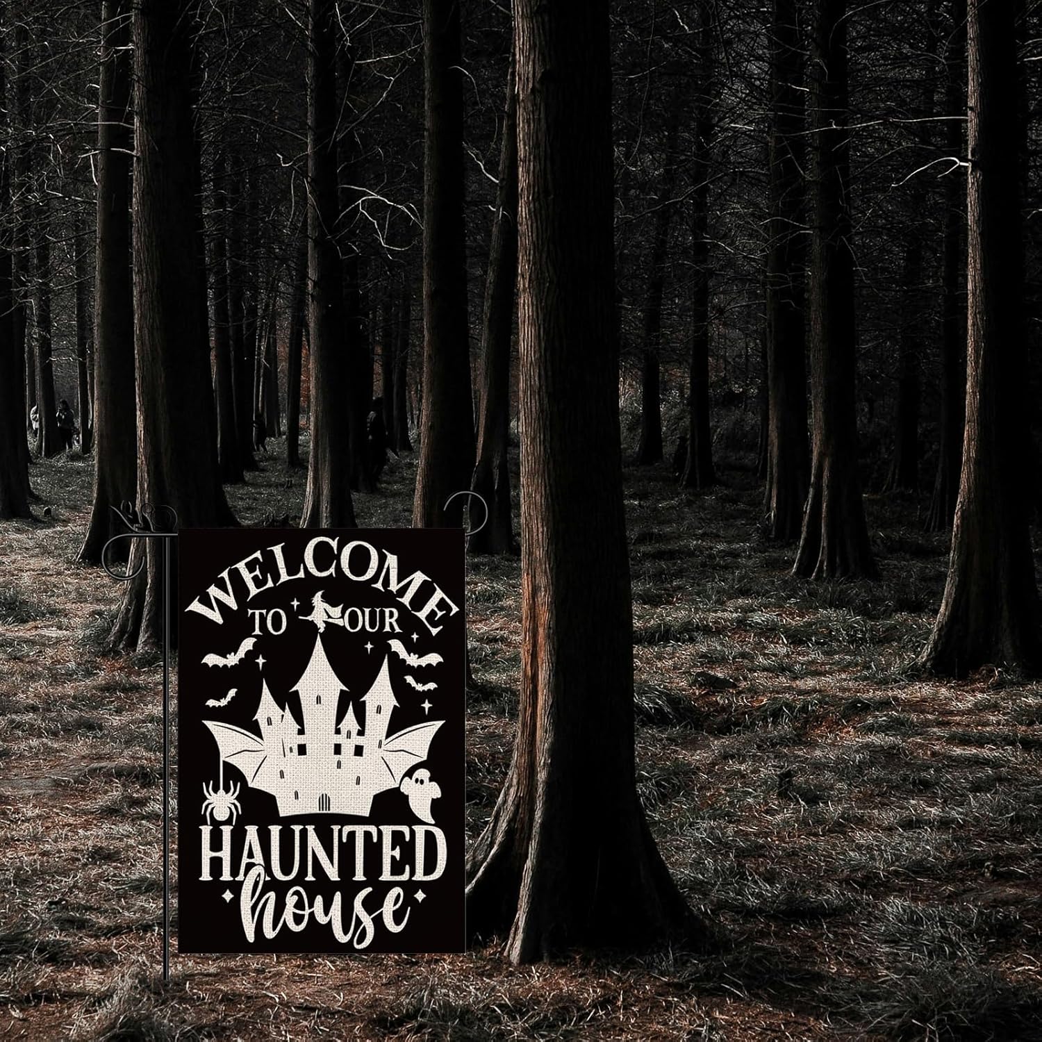 Halloween Garden Flag Funny We - đánh giá và giá Outdoor Hunting House