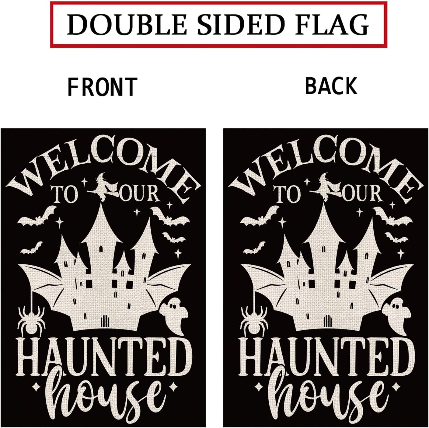 Halloween Garden Flag Funny We - đánh giá và giá Outdoor Hunting House