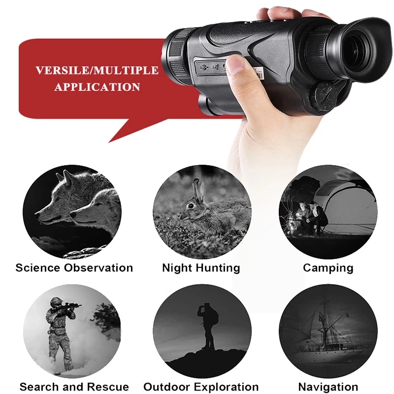 HD Digital Night Vision Monocu - đánh giá và giá Outdoor Hunting Video Camera