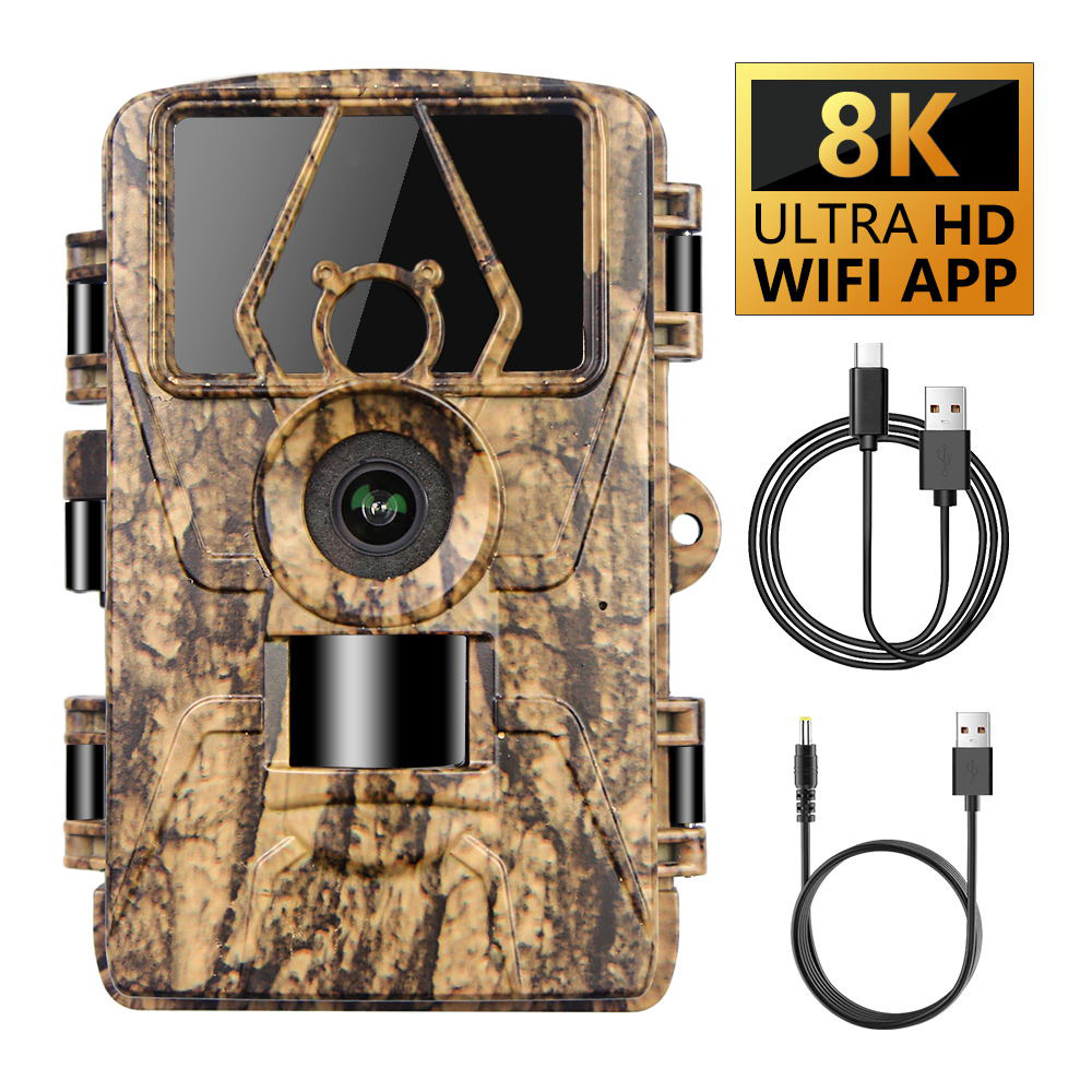 PR801W Ultra Clear 8K Video 60 - đánh giá và giá Outdoor Hunting Video Camera