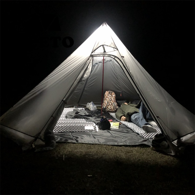 Winter Camping Large Pyramid T - đánh giá và giá Hunting Camp Outdoor Supplies
